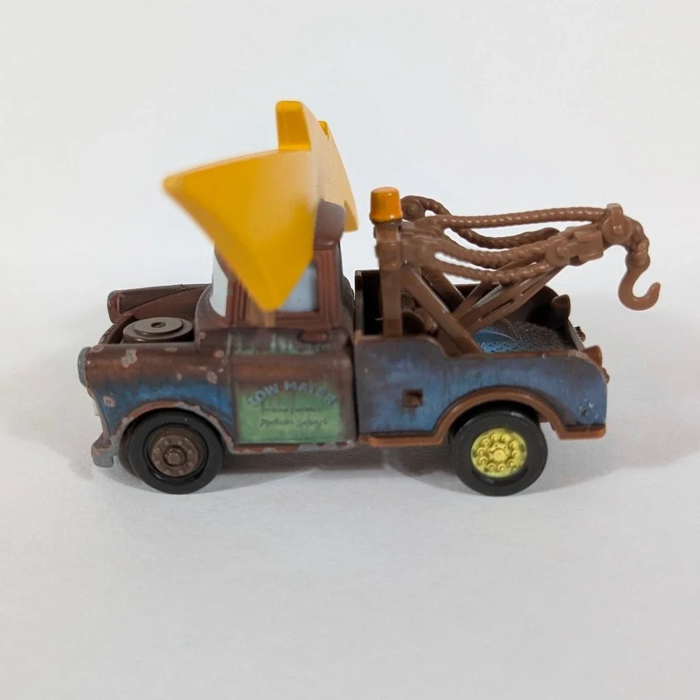 Disney Pixar Cars Tow Mater with Lightning Bolt Diecast Truck Brown PTY76